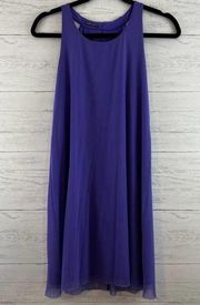 Oiselle Purple High Neck Tank Dress Size 2