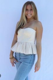 Peplum Crop Top