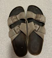 Suede Birkenstocks