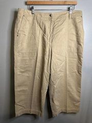 Ralph Lauren Beige/Tan Casual Cropped pants - size 16