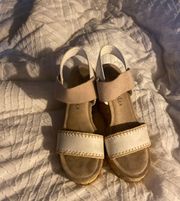 Tan Wedges