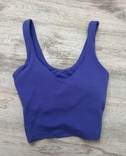 Charged Indigo Align Tank