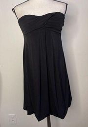 Xscape Black Strapless Dress