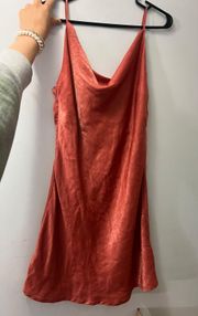 Crushed Velvet Slip Dress