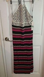 NWT Kensie Halter Maxi Dress