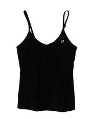 Lorna Jane Womens Activewear Cami Tank Top Spaghetti Strap Backless Black Size S