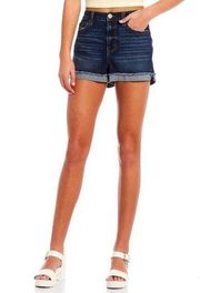 Women Blue Denim Shorts Size 13 Juniors