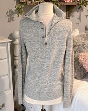 Wool Acrylic Cozy Sweater Hoodie Kenneth Cole Womens Small Lightweight Pullover