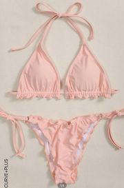 SheIn High Cut Cheeky Bikini Set