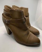 LC Lauren Conrad Camel Color Block Heel Boot