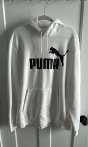 White Workout Hoodie