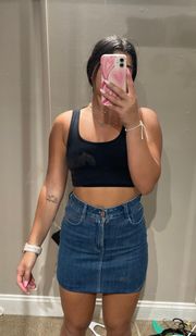 denim skirt