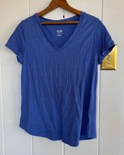 Basic Tee blue size medium 