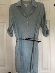 Green/blue Stripes tunic dress from Kyodan