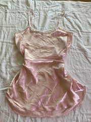 Pink Vintage Silk Slip