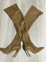 Thigh High Suede Boots