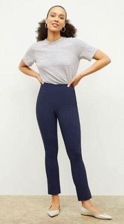 M.M. LaFleur navy blue The Foster Pant PowerStretch size 8