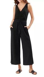 Tommy Bahama Carmela Ruched Jumpsuit New Size Small Color Black