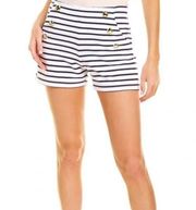 Sail to Sable Navy Striped Nautical Shorts