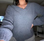 Dusty Blue Sweater