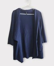 Aqua Open Front Oversized Cardigan S