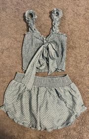 Striped Two Piece Set