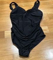 Kona sol size medium - worn 2 times black bathing suit (one piece )