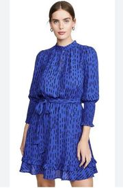 Rebecca Minkoff Bianca Dress Blue / Black Size Small