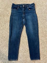 American Eagle Next Level Hi Rise Jeggings Size 14 Short