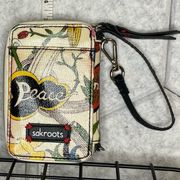 Sakroots wallet with wrist strap