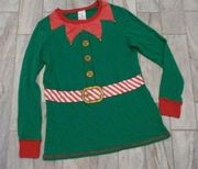 NEW Secret Treasures women's Small 4/6 Elf Christmas top with bells