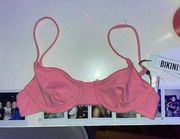 NWT Pink Underwire Bikini