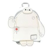 NWT Loungefly x Disney Big Hero Six Baymax Glow in the Dark Mini Backpack