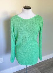 Rachel Zoe Karla Mint Green Knit Pullover Sweater