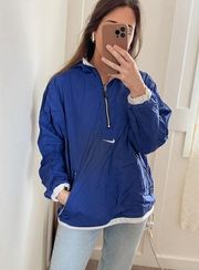 Nike Vintage Half Zip  Swoosh Centre Big Swoosh Windbreaker