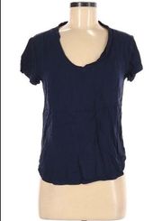 Cloth and Stone Casual Tee, XS. Boho Vibes. Navy.  Great for summer or fall.