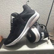 Black Puma lightweight workout shoes size 6