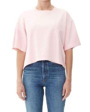 AGOLDE - Boxy Tee Rose Pink Size XS