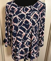 NWOT JM Collection top - size petite Large