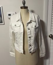 White Denim Jacket