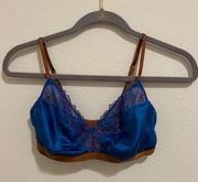 Auden Orange And Blue Unlined Bralette