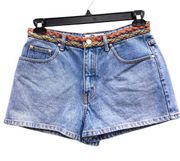 Arizona Jeans Women Juniors Size 9 Vintage Denim Jean Shorts