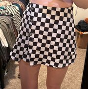 Checkered Skort