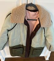 Quilted Reversible Field jacket