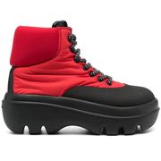 PROENZA SCHOULER Storm Puffer Hiking Boot In Red