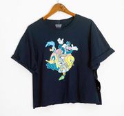 NWT Looney Tunes Grapic Slightly Crop Boxy Top
