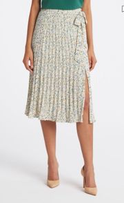 Pleated Midi Skirt