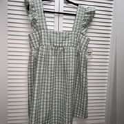 Open Edit Gingham Dress size Medium