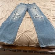 Windsor  wide leg ripped jeans