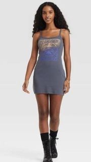 NWT Pink Floyd Grayson Threads Graphic Body Con Tank Mini Dress Size XL